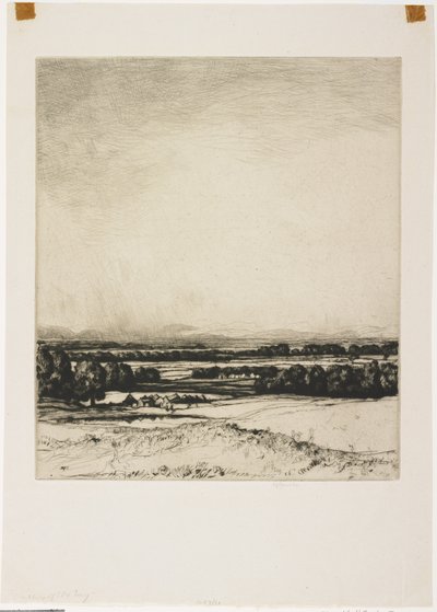 ال فالي تاي (وادي تاي) ، 1931 بواسطة ديفيد يونغ كاميرون